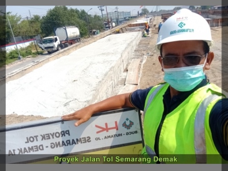 Proyek Mortar busa semarang demak